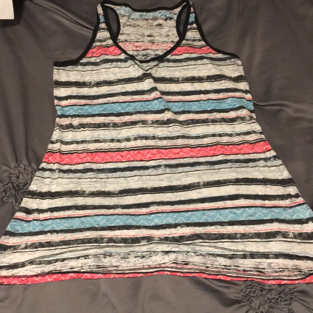 Sheer tank top